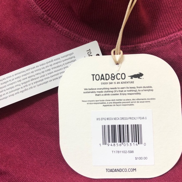 Toad and Co. Mock Neck Dress - Picture 2 of 7